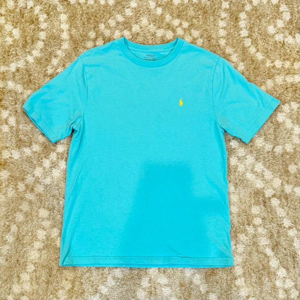 NWOT Polo Ralph Lauren Blue Crewneck - Picture 2 of 3